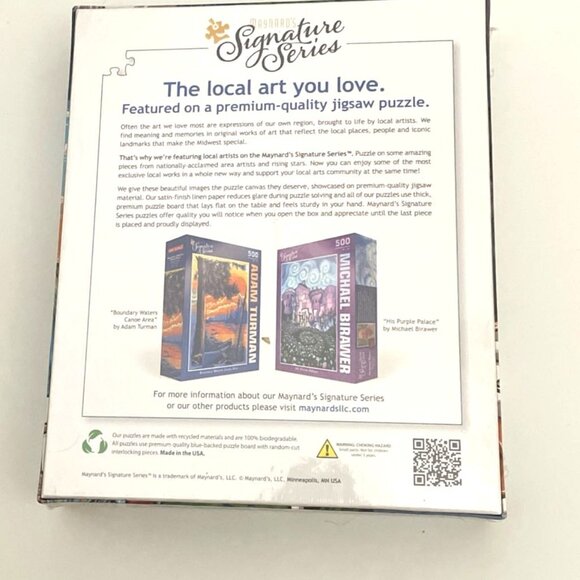 Adam Turman Jigsaw Puzzle. MN Abbey Road 1000 Interlocking Pieces Sealed - Picture 3 of 5